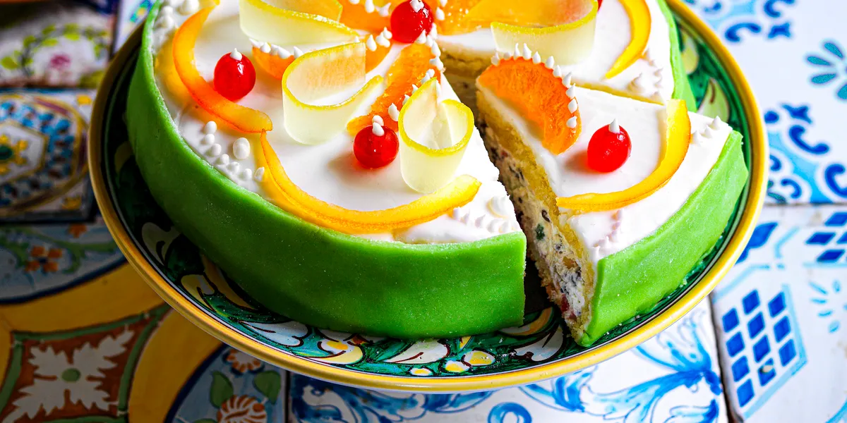 Italian Cassata Cake With Ricotta And Fruit - My Cake Hub